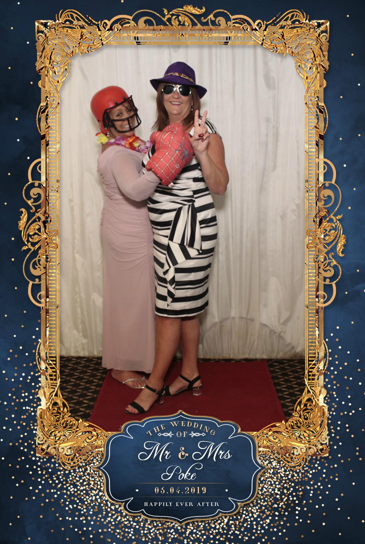 Mr & Mrs Poke | View more photos from the event at gallery.myphotoboothexperience.co.uk/u/MyPhotoBoothExperienceLtd/Mr-Mrs-Poke